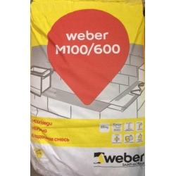 Mūrjava Weber M 100/600   25 kg
